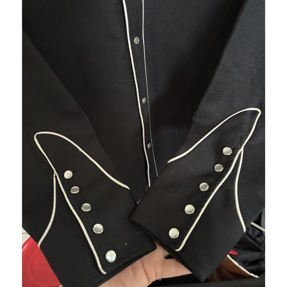 H Bar C Ranchwear Vintage Rockabilly Size 14.5 - Picture 3 of 10